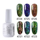 12 шт. Гель-лак Galaxy Shadow для ногтей Блестящий Идо белый флакон УФ и LED отмачиваемый Гель-лак для ногтей стильный дизайн 3D арт-ногти долговечные