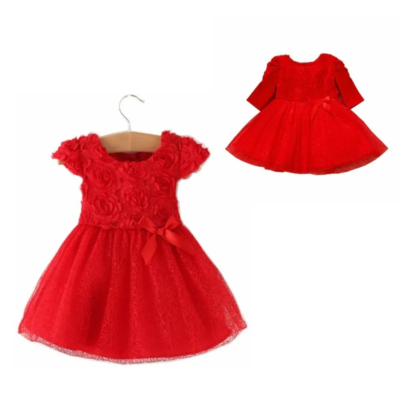 Модное платье принцессы для девочки ребенка полная луна сто дней одного года