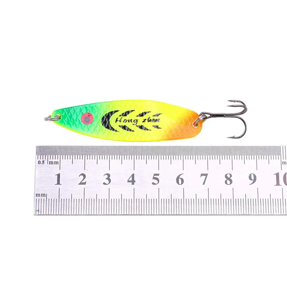 1 шт. 13 г приманка в виде ложки с блестками металлическая рыболовная рыболовные