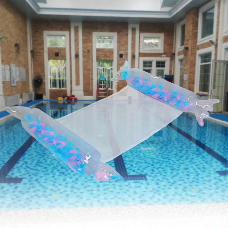 

Floating Inflatable Recliner Water Hammock Bed Floating Row Summer Swimming Mattress Lounge Chair