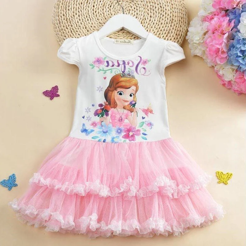 Платье для девочки Sophia вечернее Повседневное платье на весну и лето подарок день