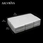 Салфетки ватные безворсовые 540 шт.упак., средство для удаления клея для ресниц, чистые хлопковые салфетки для ногтей, очищающие салфетки для ногтей