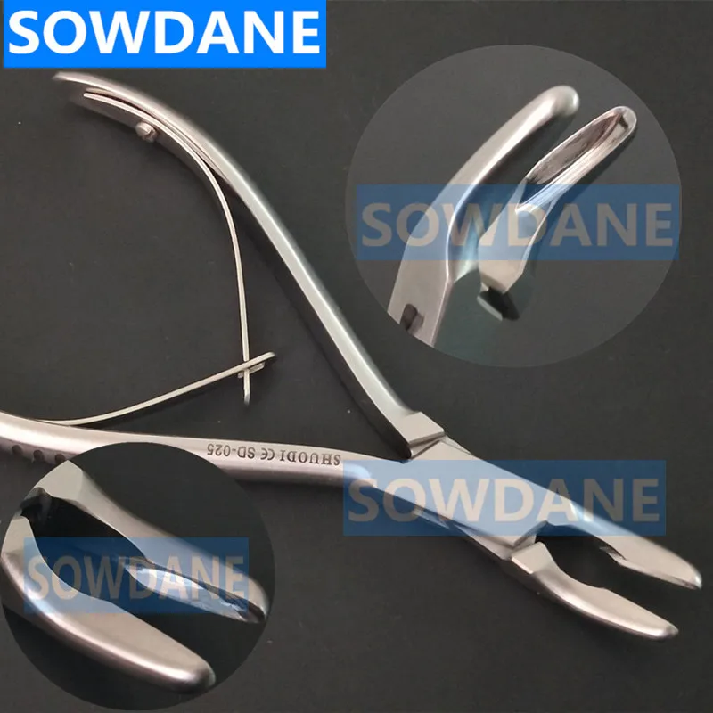 1 pcs Rongeur plier 22 шт./компл. Высокое качество Стоматологическая посадки комплект набор для зубного импланта для инструментов из нержавеющей стали стоматолог хирургический инструмент с полотенце с отверстием - Цвет: 1 pcs Rongeur plier