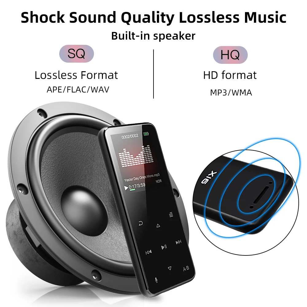 Спортивный MP3 плеер Deelife с Bluetooth fm радио 3 музыкальные проигрывателя|MP3-плееры| |