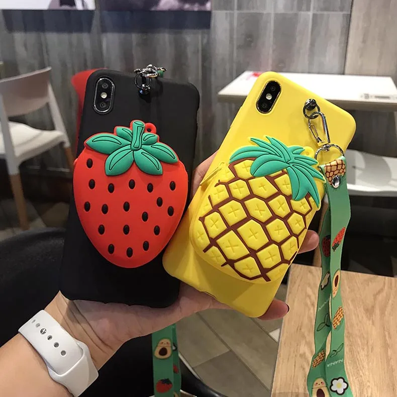 Чехол-накладка для Samsung Galaxy S20 S10 Lite S10e S9 Plus S8 S7 Edge S6 с изображением фруктов |