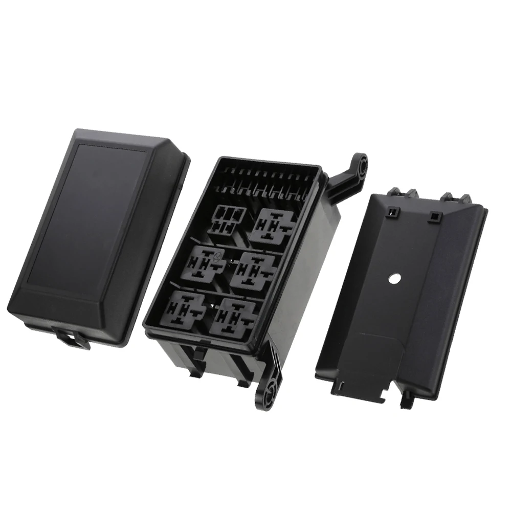 Универсальный автомобильный блок предохранителей релейный Замена черного