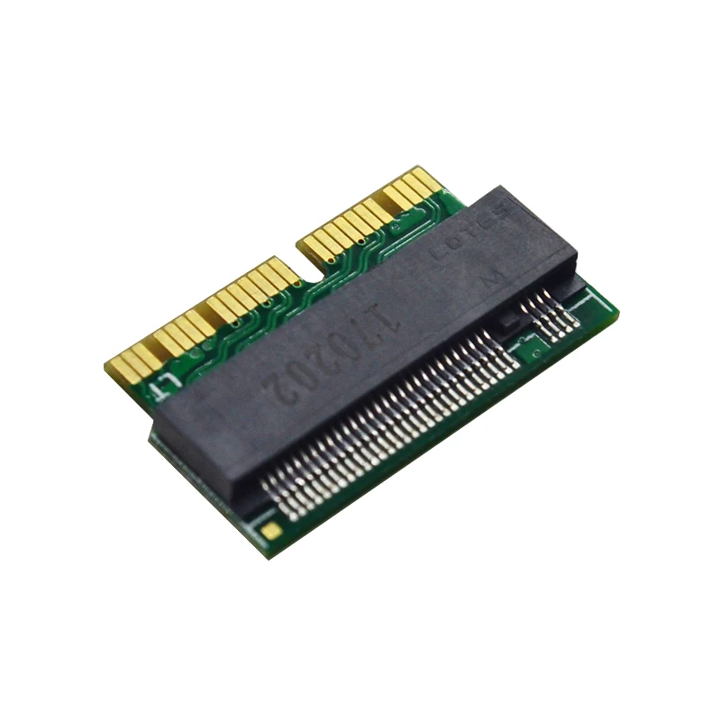 Карта адаптера M key M.2 PCI-e NVMe SSD для MACBOOK Air A1465 A1466 Pro A1398 A1502 A1419 NGFF на MD711 MD712 2013 2014 |