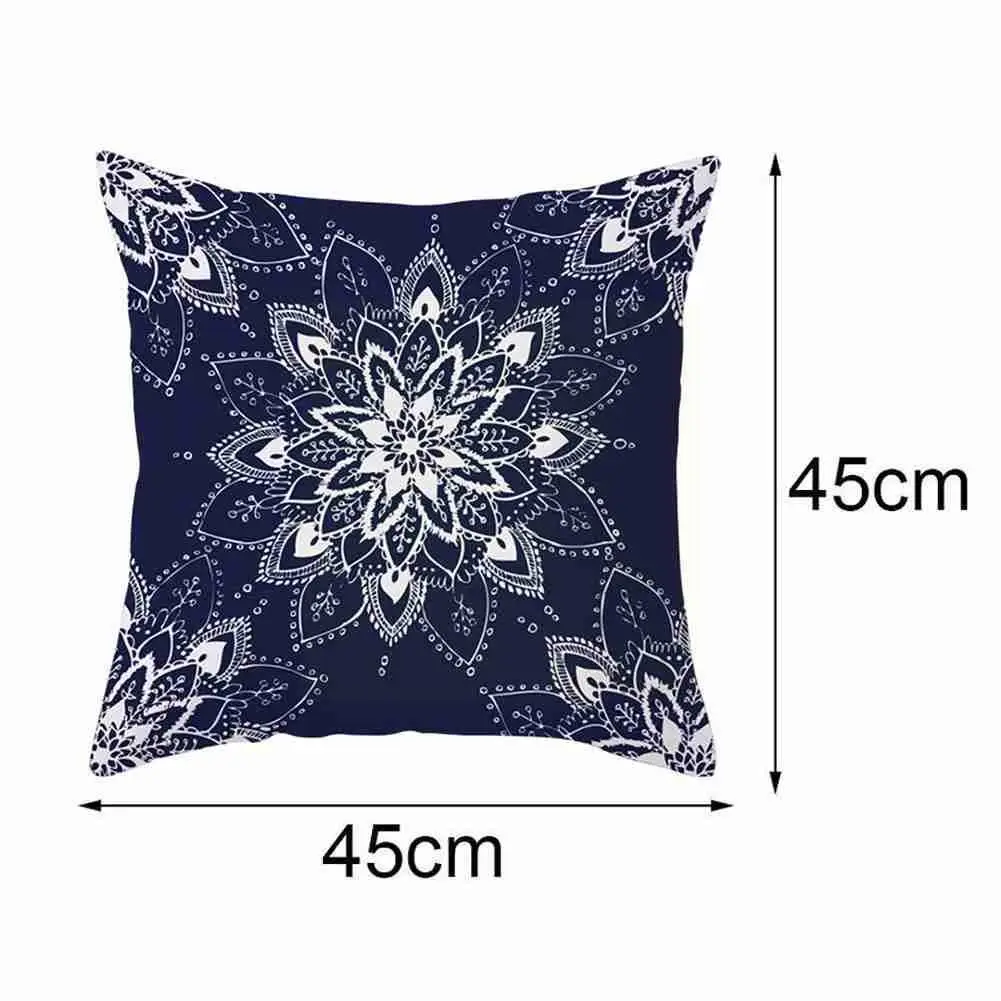 

Home Furnishing Mandala Printing Pillow Cover Mandala Customization Soft Pillowcase Cushion Super Sofa Cover Pillow Decorat F1W5