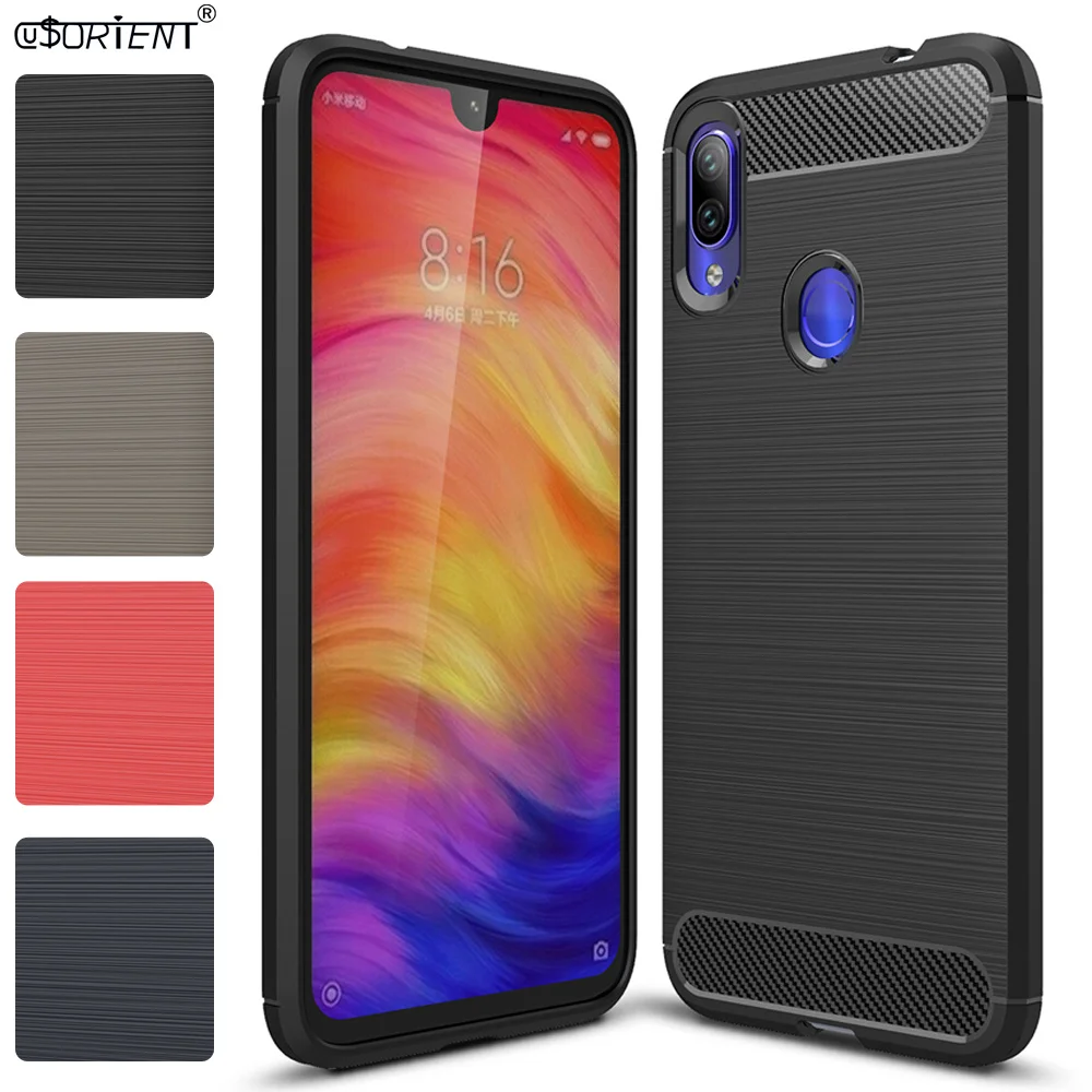 Противоударный чехол для Xiaomi Redmi Note 7 6 Pro мягкий силиконовый Xaomi Xiomi Red Mi Note7 Note6