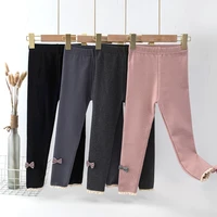 kids pants spring autumn wear girl leggings all match cotton baby kids outer pants girl nine point pants baby children trousers