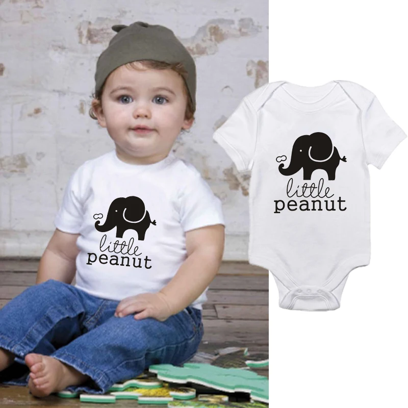 Комбинезон для мальчиков и девочек с принтом слона | Детская одежда обувь