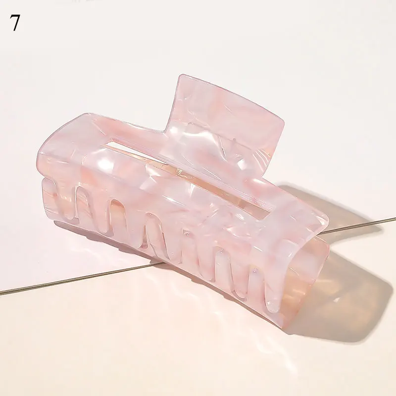 Винтажный геометрический женский коготь для волос конский хвост держатель