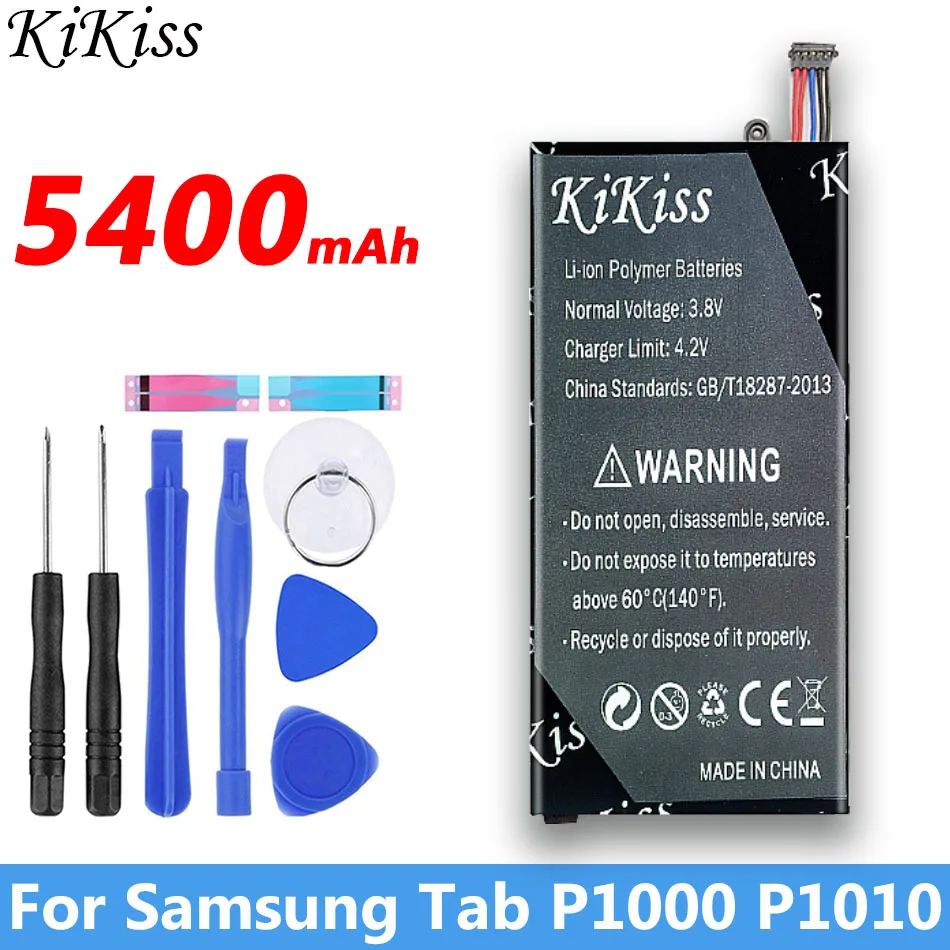 5400 мАч для Samsung Galaxy Tab P1000 P1010 GT батарея замена SP4960C3A планшет bateria бесплатная