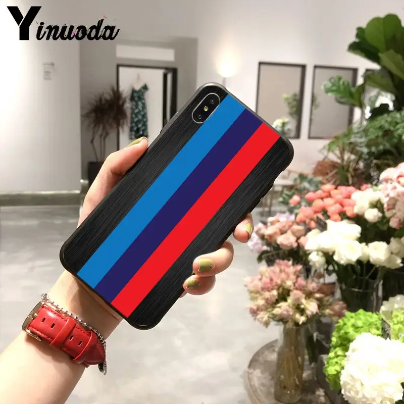 Yinuoda красный и синий mw черный мягкий чехол для телефона iPhone X XS MAX 6 6S 7 7plus 8 8Plus 5 5S XR