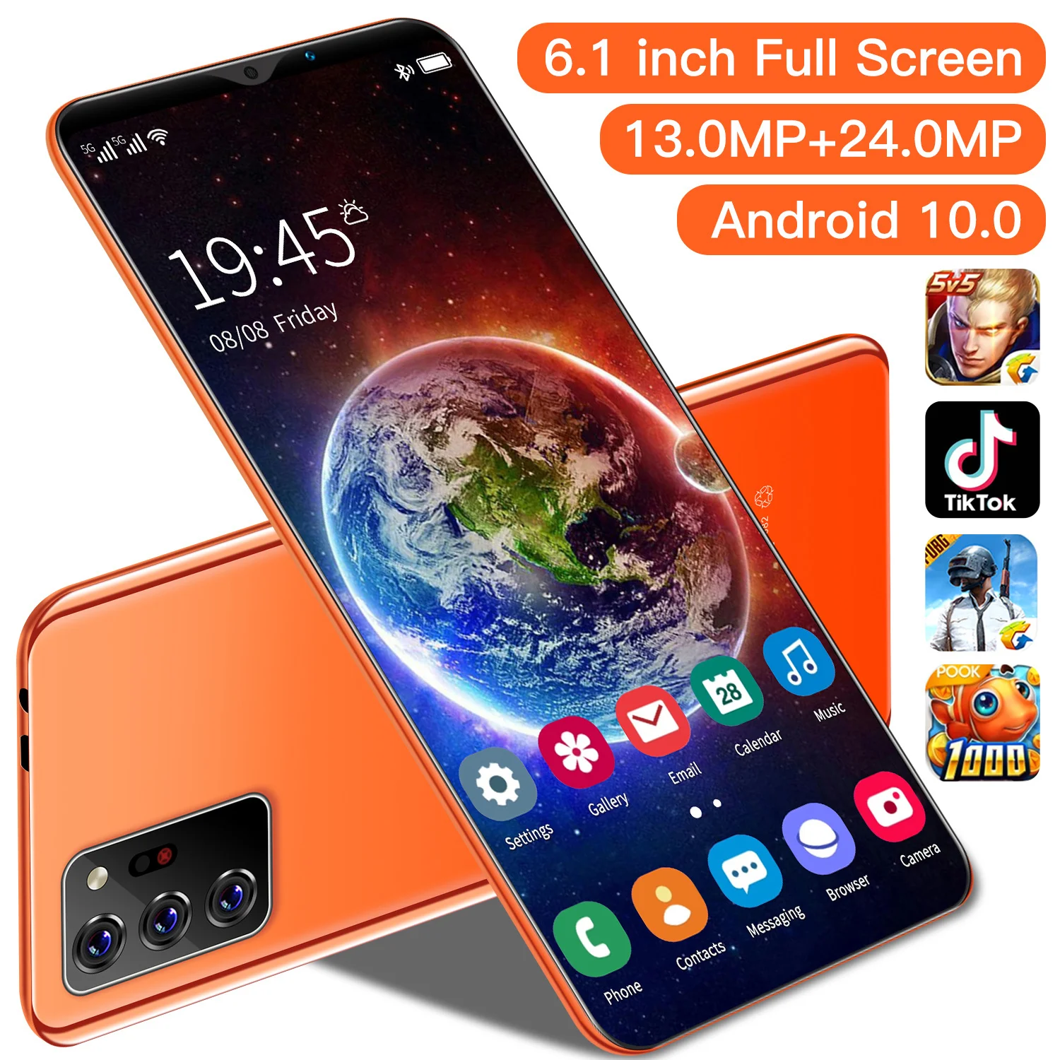 

Note30 Plus 4800mAh Face Fingerprint Unlock Cell Phone MTK6889 8+128GB 13+24MP 1080*2320 Andriod 10 Mobile Smart Phones Celular