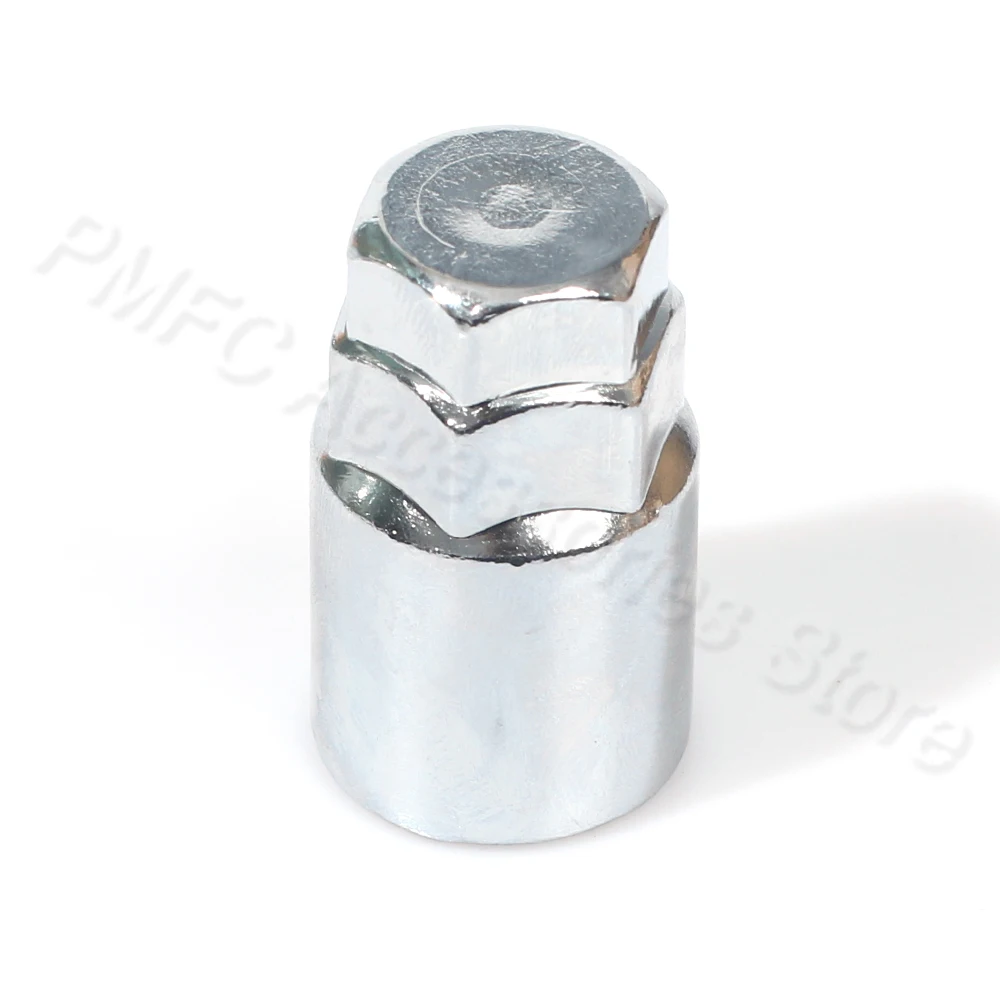 PMFC 4 Pcs 12x1.5mm Alloy Locking Wheel Nuts 60 degree Tapered Security Bolts With Key Anti Theft Racing Car Replacement Parts | Автомобили