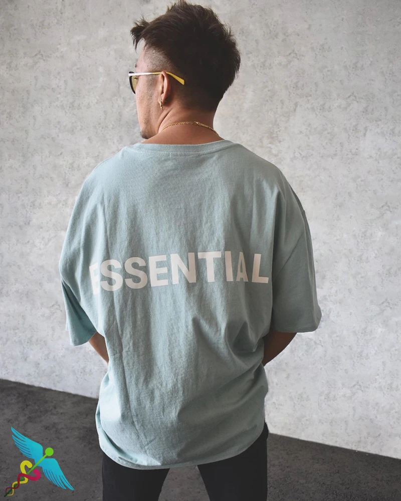 

Essentials T-Shirts Men Women High Quality Fashion Casual Letter Print Oversized O-Neck Short Couple Clothes Harajuku Tee Shirts