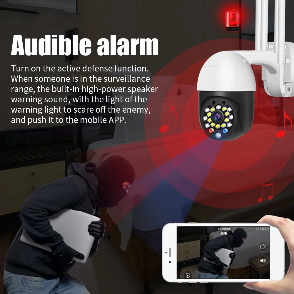 IP66 wifi камера камкордер телефон Удаленный AP 4 антенны Android Великобритания домашняя