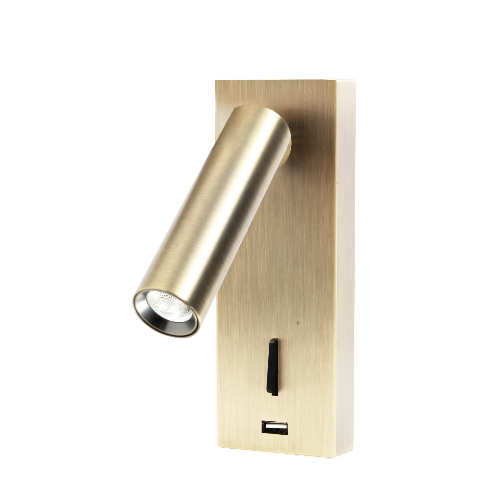 

Настенная лампа для чтения Meanyee, светодиодные прикроватные светильники, лампы для изголовья кровати с выключателем, USB-порт для зарядного ус...