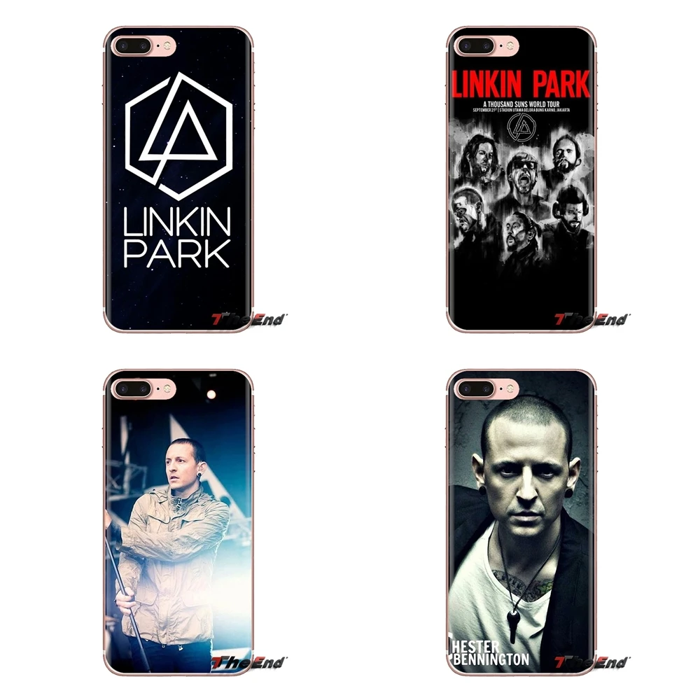 Linkin Park Chester Bennington For iPhone XS Max XR X 4 4S 5 5S 5C SE 6 6S 7 8 Plus Samsung Galaxy J1 J3 J5 J7 A3 A5 Soft Covers |