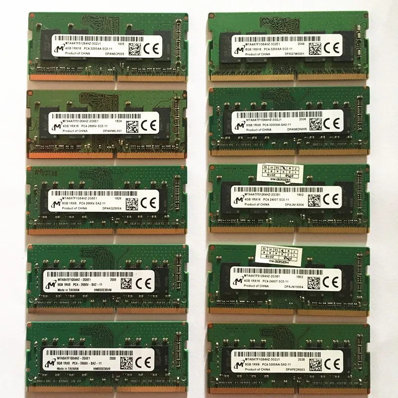 

Micron DDR4 RAMS 8GB/4GB 3200MHz ddr4 8gb 2666 laptop ram ddr4 3200 4gb 2400 DDR4 8GB 2400MHz Laptop memory