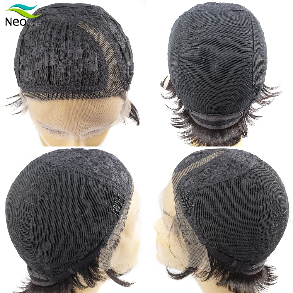 Парик из человеческих волос для чернокожих женщин однотонный кудрявый