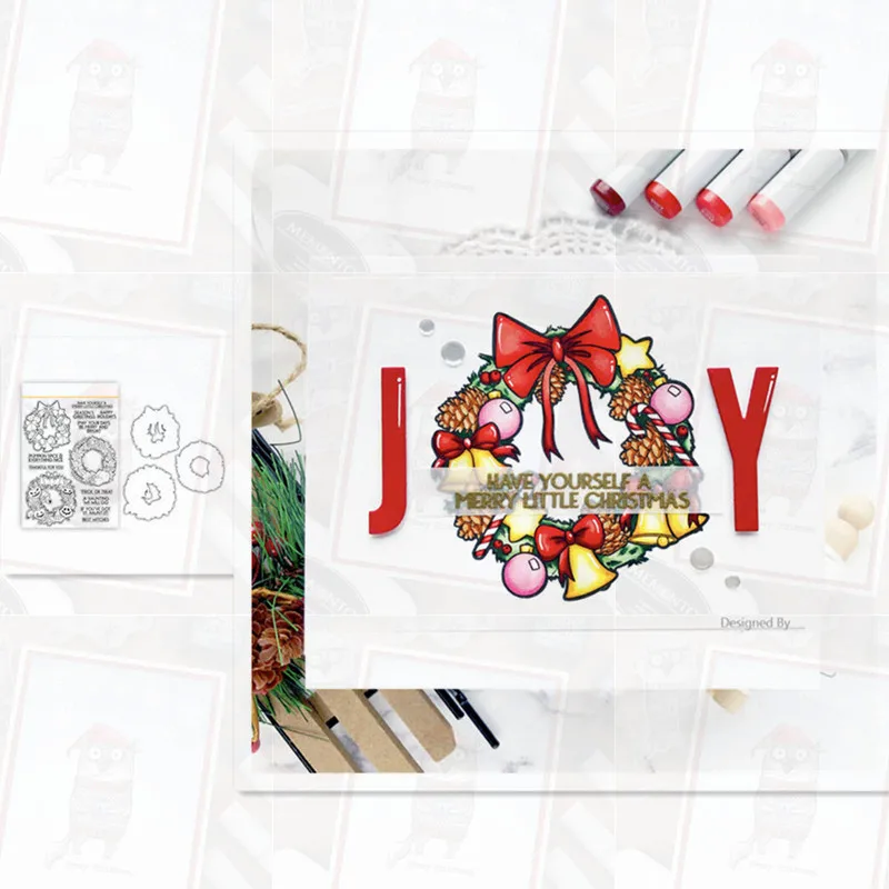 

Bells Metal Cutting Dies and Stamps Scrapbooking Paper Craft Handmade Album Card Punch Art Dies