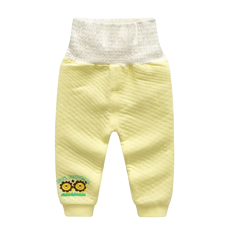 Пижама унисекс с высокой талией для мальчиков и девочек Мягкое хлопковое нижнее