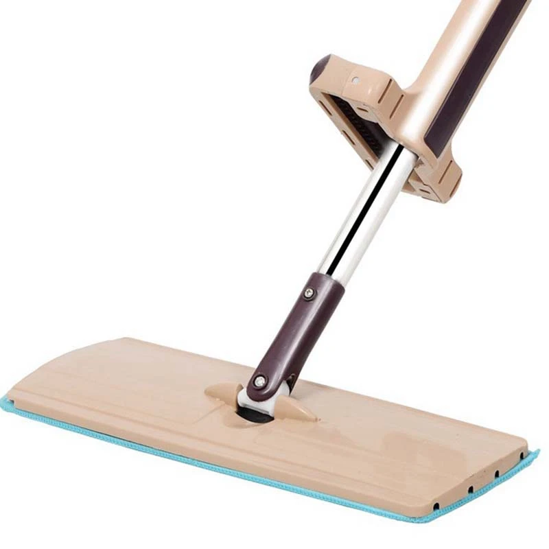 Плоская швабра Бесплатная ручная стирка ручка из нержавеющей стали Швабра для