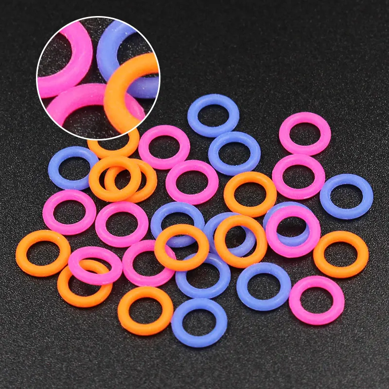 Уплотнительное кольцо из силиконовой резины многоцветное 10 шт./партия силикон VMQ