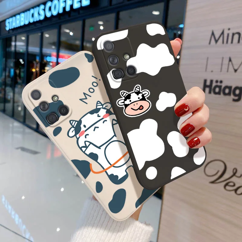 For Samsung Galaxy A51 A 32 A31 A32 A50 A52 A33 A53 A71 S20 S21 FE S21 Ultra Plus A21S A20S A12 A 12 A52S 5G Case Silicon Cover