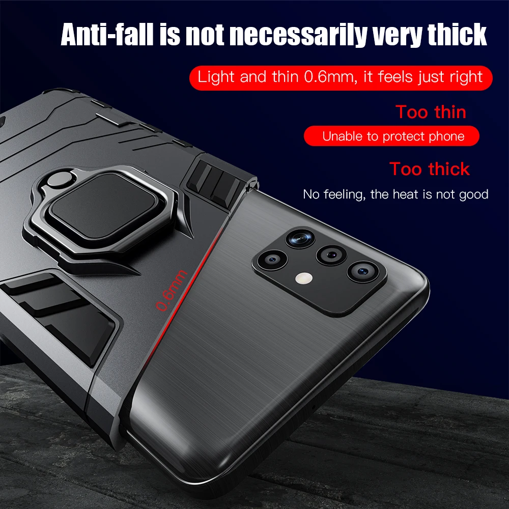 keysion shockproof case for samsung a71 a51 a81 a91 a70s a50 s10 note 10 lite phone cover for galaxy a22 a32 5g a11 a01 m30s a12 free global shipping