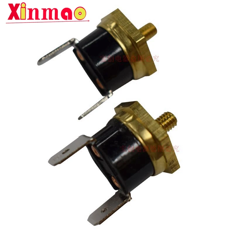 1 шт. переключатель температуры KSD301 Шестигранная Медная головка M4 40 ° - 150