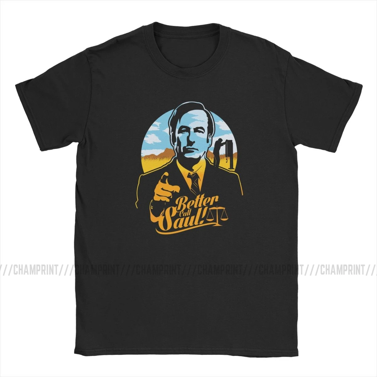 Better Call Saul Мужская футболка Винтажная короткий рукав Круглый ворот 100% хлопок