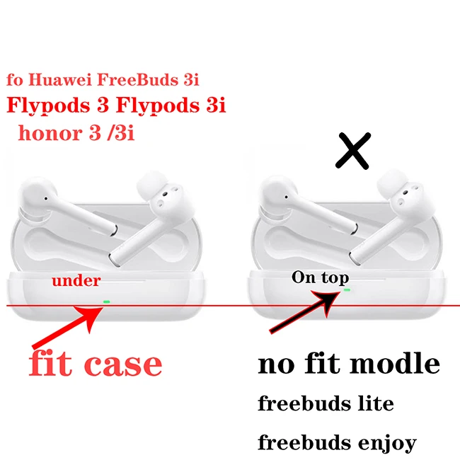 

cartoon Silicone Case for Huawei FreeBuds 3i / Honor Flypods 3i Case with cute animal Keychain Earphones Protect Cover
