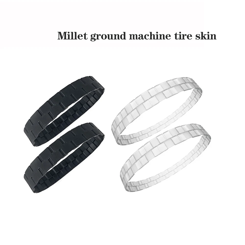 

2Pcs Non-slip Robotic Vacuum Tire Skin Set For Roborock S50 S55 S51 S6 S4 S5 Max Assembly Part Household Appliances Parts