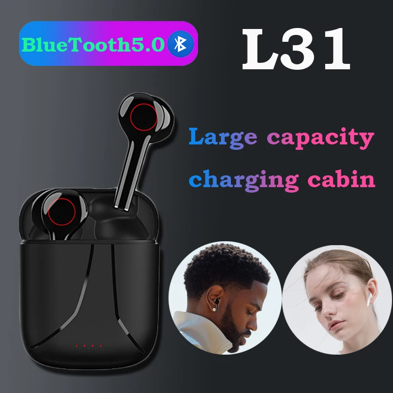 L31 музыкальные наушники bluetooth Спортивные Деловая гарнитура Работает на всех