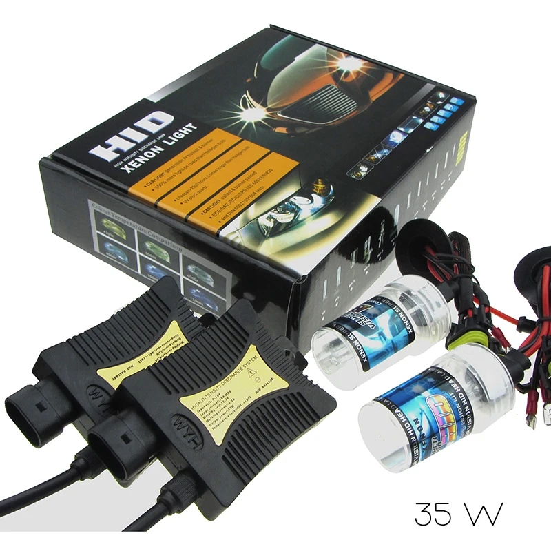 35 Вт/55 Вт Xenon HID комплект преобразования фар или лампы H1 H3 H7 H11 9005 9006|Лампы для
