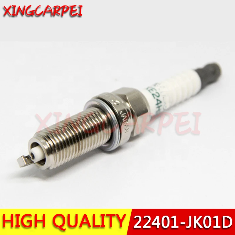 6 × иридиевая Свеча зажигания 22401-jk1e FXE24HR-11 подходит для Nissan 370Z INFINITI M37 EX 37 QX50 3 7 22401