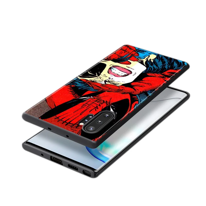 

Marvel Avengers Super Hero Deadpool For Samsung Galaxy S21 S20 FE Ultra S10 Lite S9 S8 Plus S7 5G TPU Silicone Black Phone Case