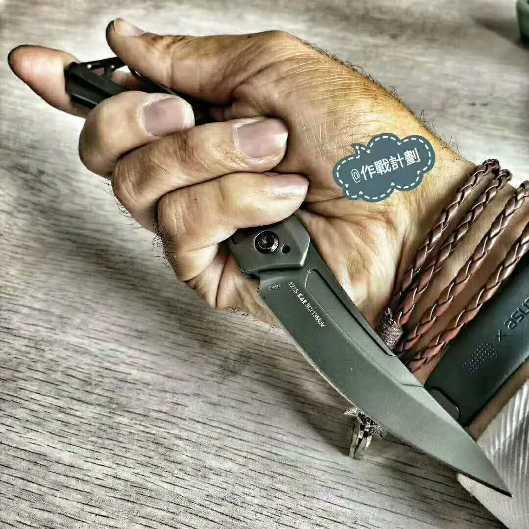 Новое поступление OEM kershaw 1225 8CR13 лезвие G10 углеродное волокно накладная ручка