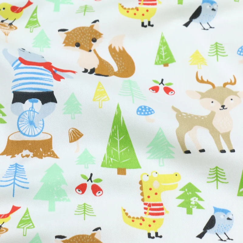 Детская обивка шитье хлопчатобумажная ткань саржевая для рукоделия стеганое