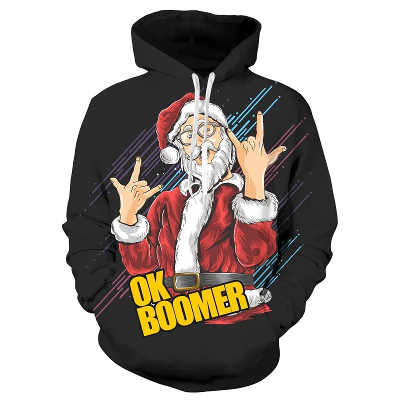 

Christmas Cosplay Hoodie 3D Print Costume Jacket Hoodie Sweatshirt Halloween Pullover Jersey