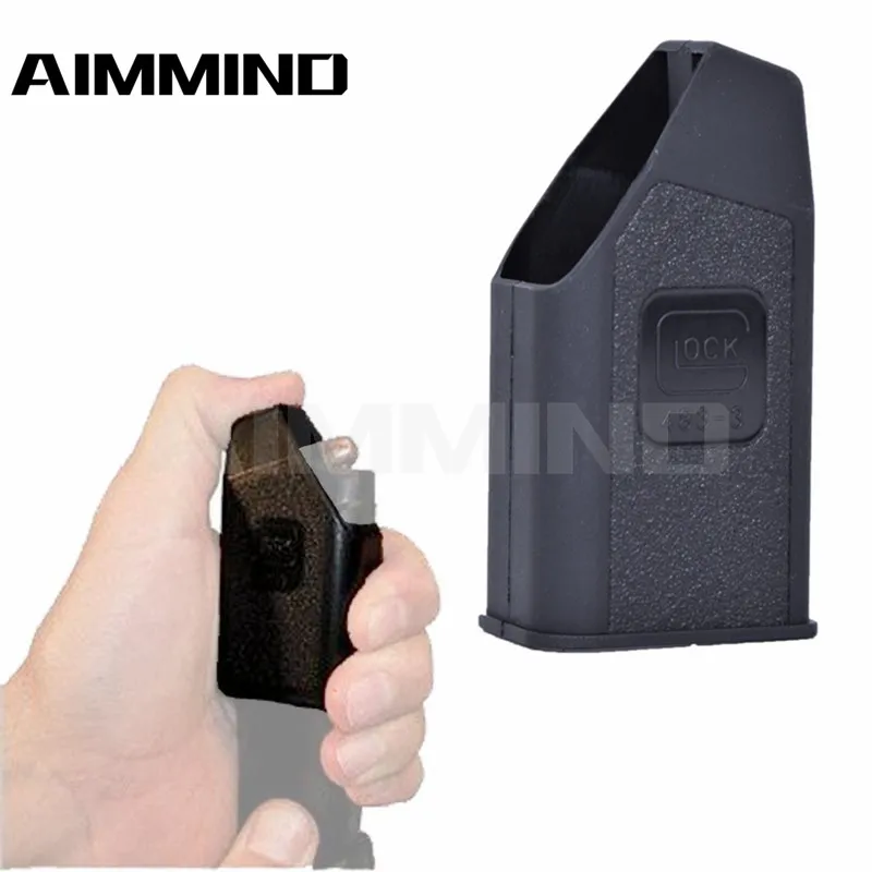 Скоростной погрузчик Mag скоростной для 9 мм/.40/.357/ .45 зазор Mags зажим черный журнала