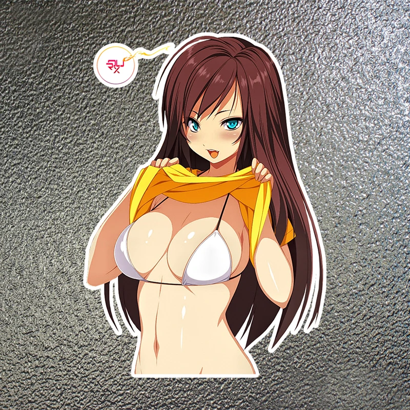 

Fuzhen Boutique Decals Exterior Accessories Sexy Girl Colorful Car Sticker Funny Stickers Styling Removable Decal