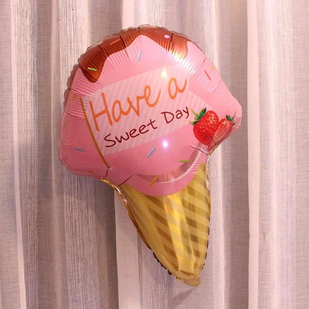 

Donut Theme Party Decoration Candy Bar Ice Cream Balloons Toys Birthday Home Decor Baby Kids Banner Supplies Happy Shower K3P3