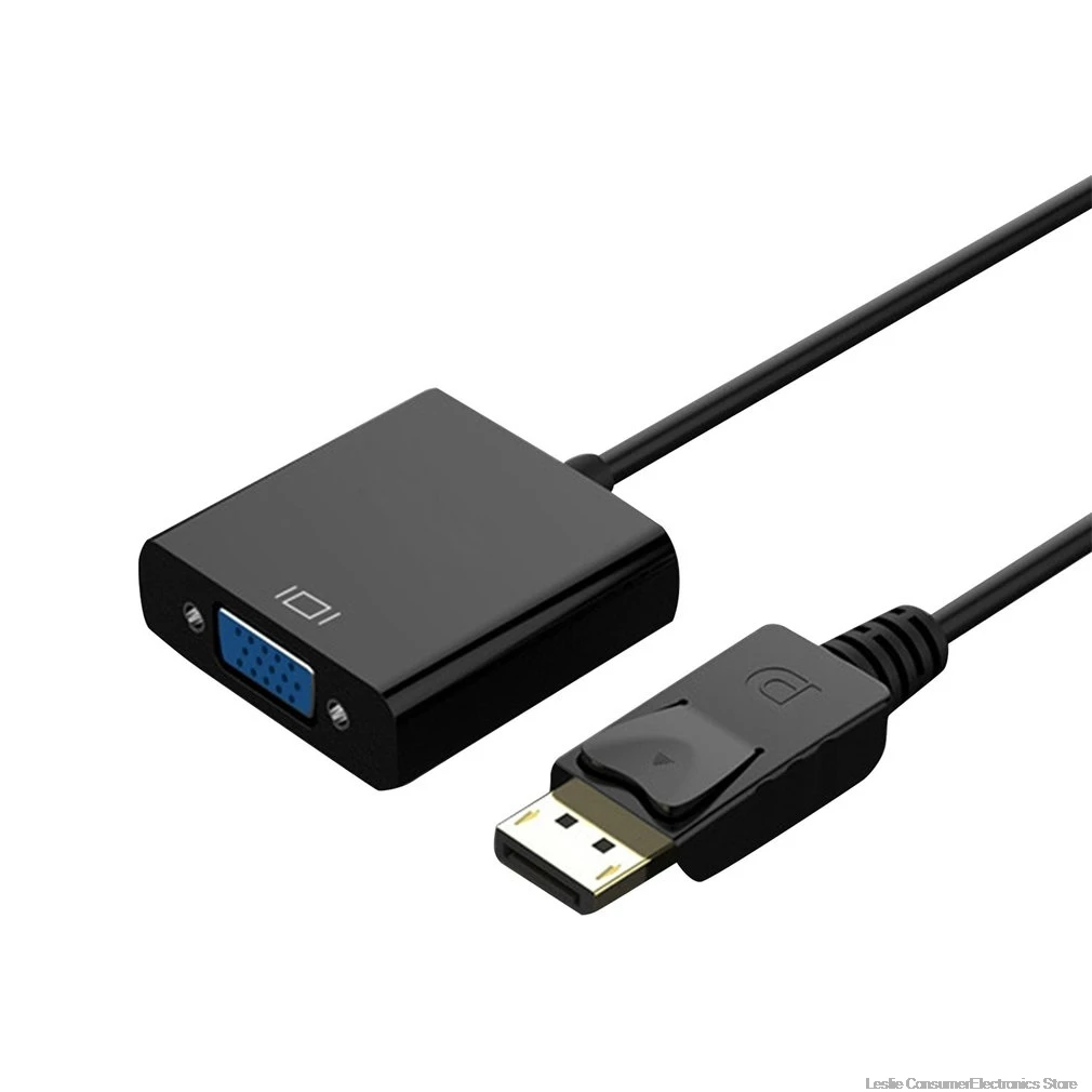 Переходник DisplayPort на VGA 1080P DP (штекер) (гнездо) | Электроника