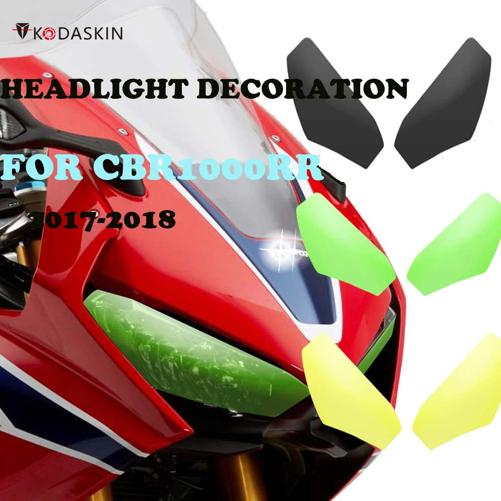 Защитная крышка для передней фары мотоцикла из АБС-пластика аксессуары