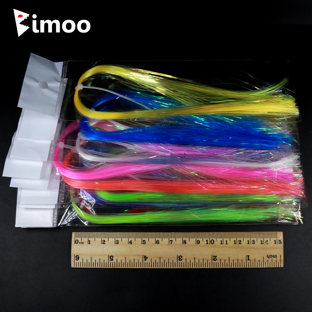 Bimoo 1 упаковка 0 5/2 мм ширина майловая мигалка Нимфа креветки материал спинки для