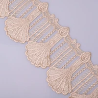 14 yards 3 cm 12 cm tassel scallop lace trim ribbon for garment home textiles dress trimmings diy crafts sew lace fabric cusack
